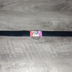 Artisan Lesbian Pride Ring Choker